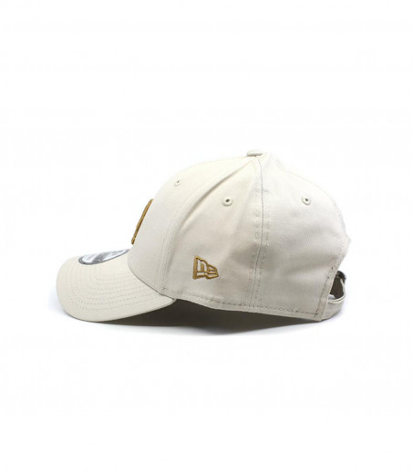 New Era casquette LA blanc beige